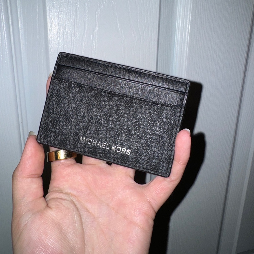 Michael Kors black card wallet